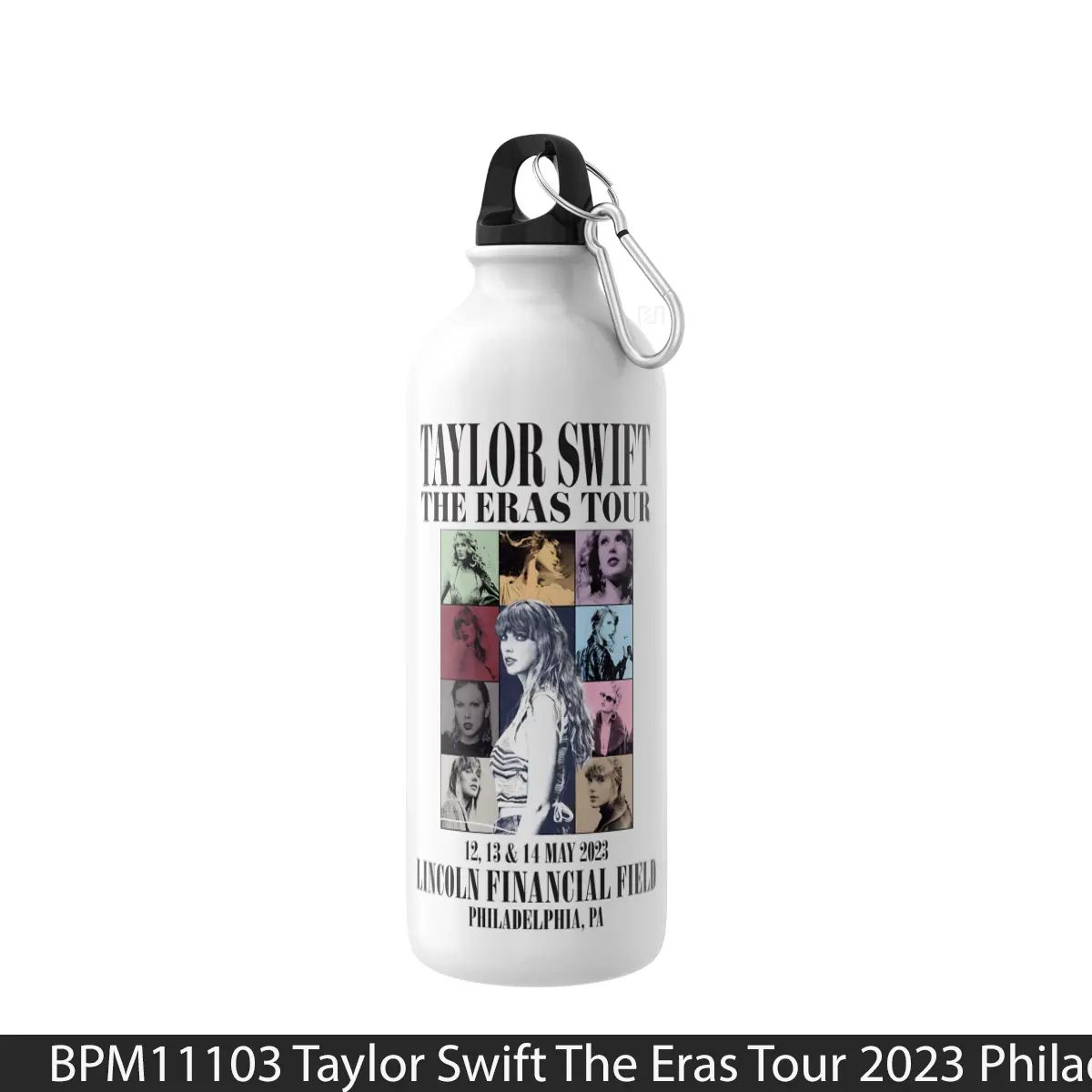 Botol Taylor Swift The Eras Tour 2023 Philadelphia - Music Sport Bottle