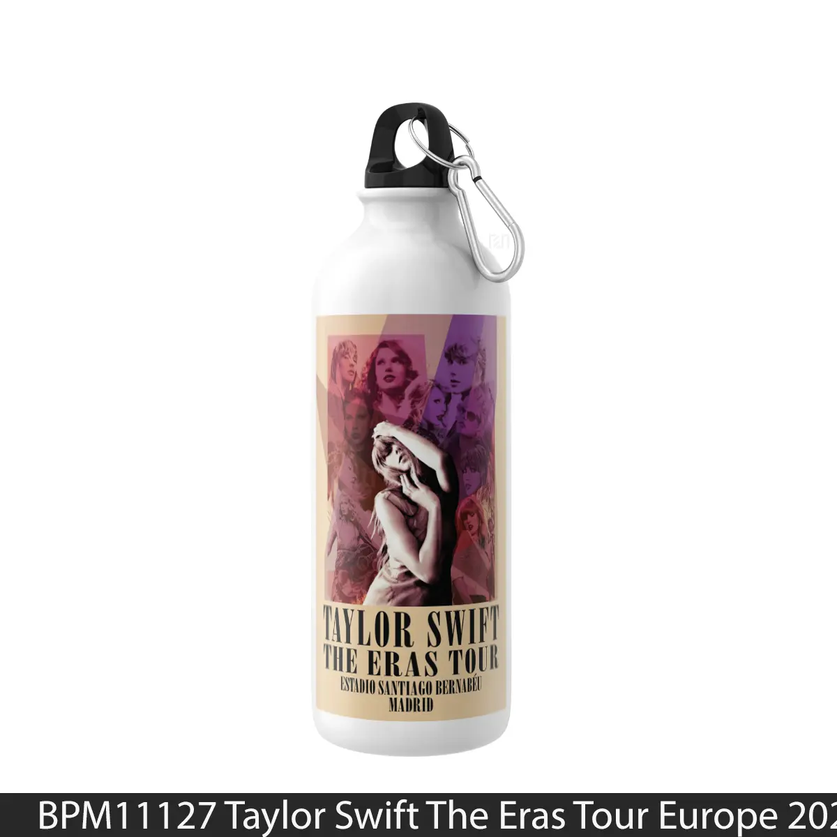 Botol Taylor Swift The Eras Tour Europe 2024 Madrid - Music Sport Bottle