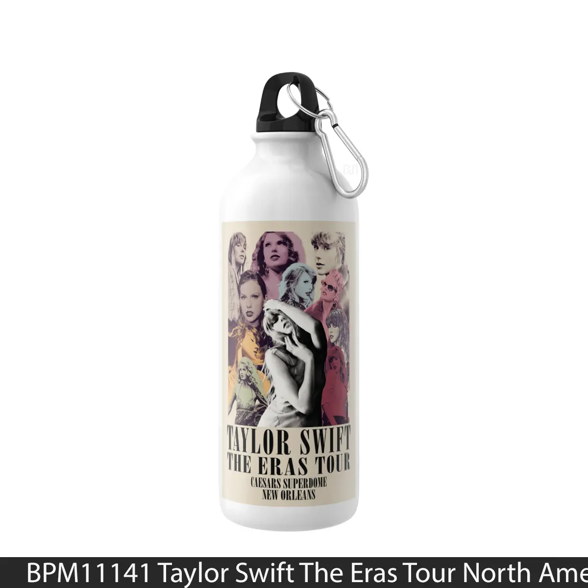 Botol Taylor Swift The Eras Tour North America 2024 New Orleans - Music Sport Bottle