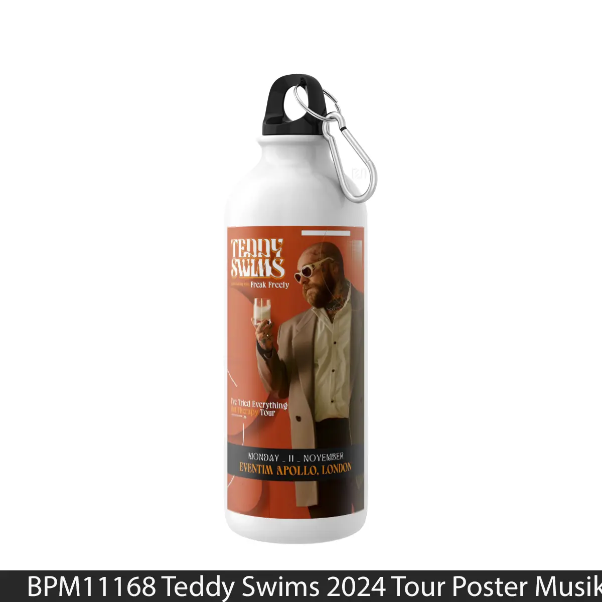 Botol Teddy Swims 2024 Tour - Music Sport Bottle