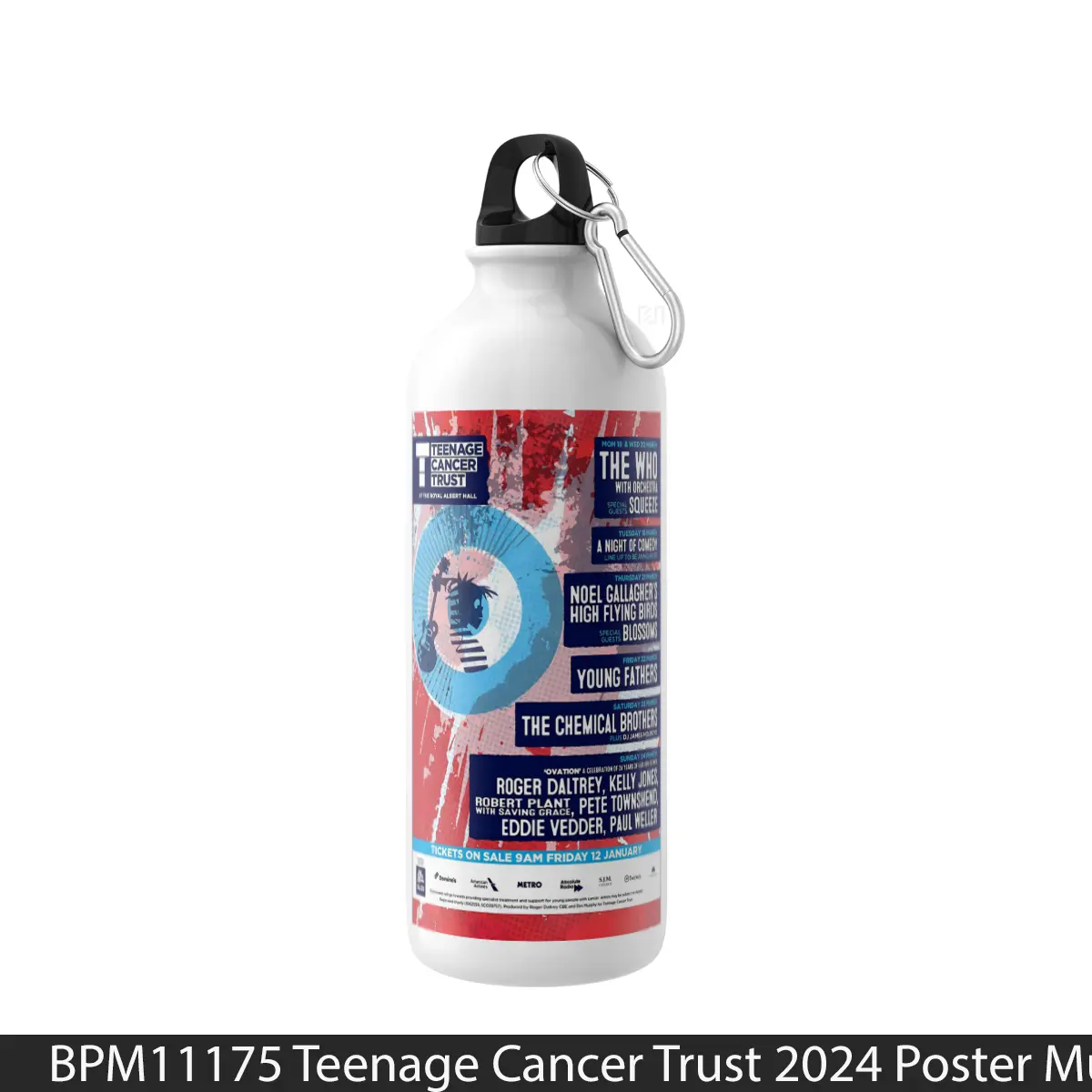 Botol Teenage Cancer Trust 2024 - Music Sport Bottle