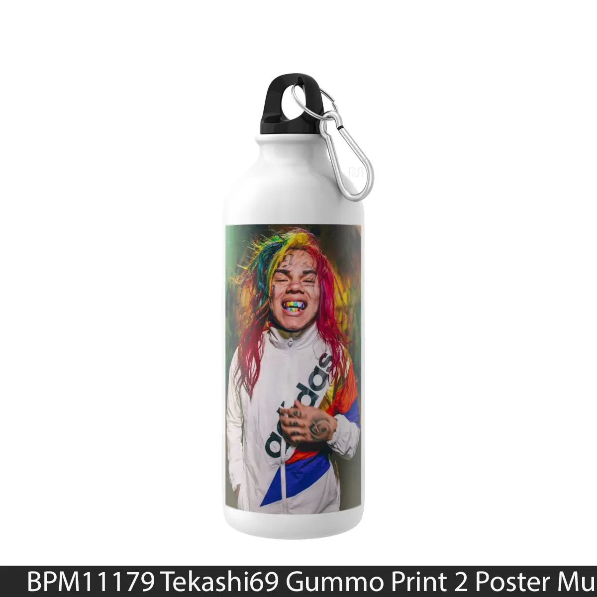 Botol Tekashi69 Gummo Print 2 - Music Sport Bottle