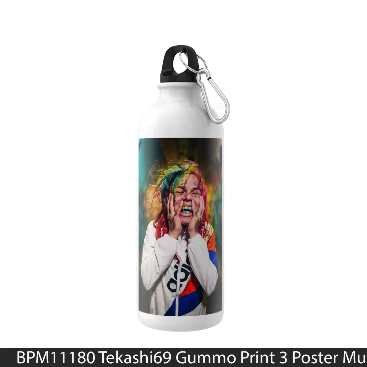 Botol Tekashi69 Gummo Print 3 - Music Sport Bottle
