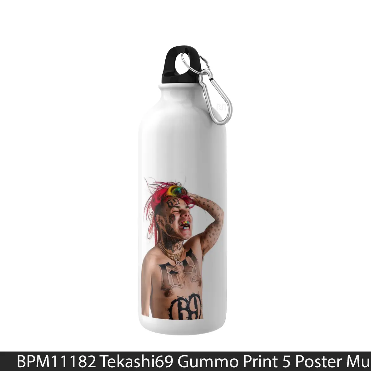 Botol Tekashi69 Gummo Print 5 - Music Sport Bottle