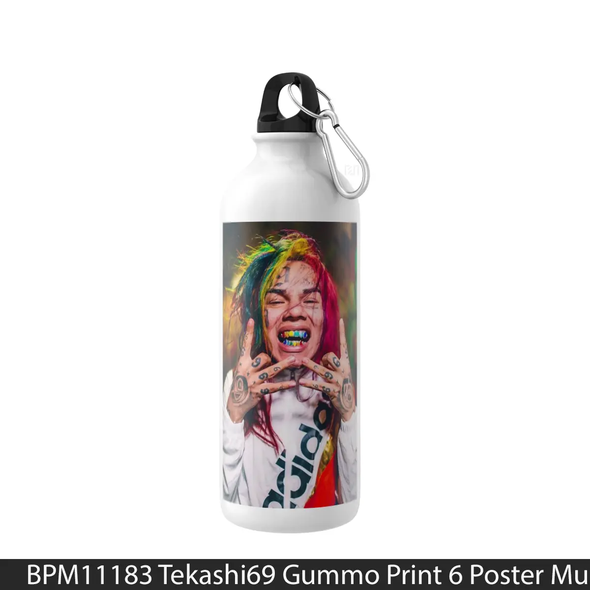 Botol Tekashi69 Gummo Print 6 - Music Sport Bottle