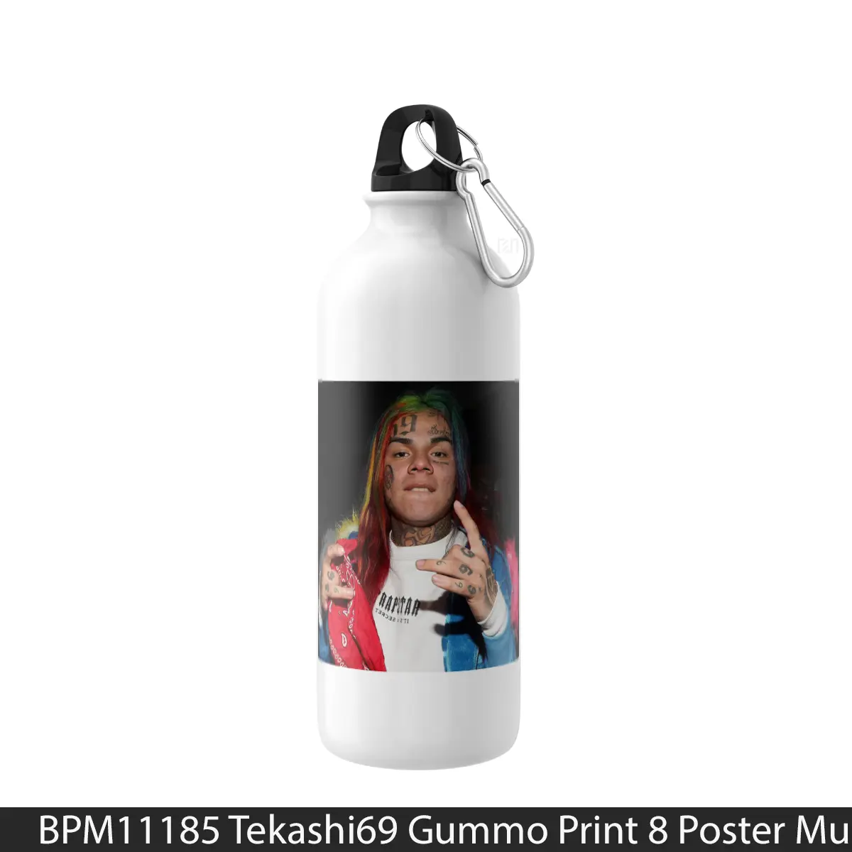 Botol Tekashi69 Gummo Print 8 - Music Sport Bottle