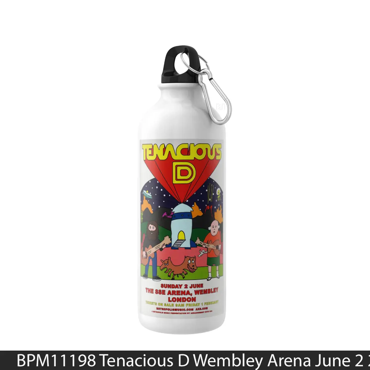 Botol Tenacious D Wembley Arena June 2 2018 - Music Sport Bottle