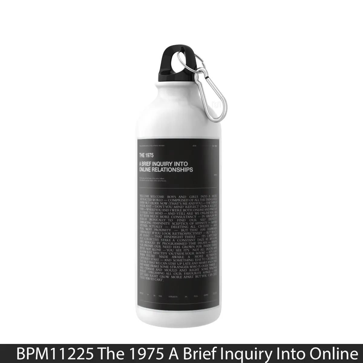 Botol The 1975 A Brief Inquiry Into Online Relationships Uk Tour 2020 - Music Sport Bottle