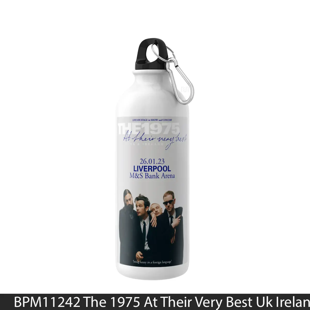 Botol The 1975 At Their Very Best Uk Ireland 2023 - Music Sport Bottle