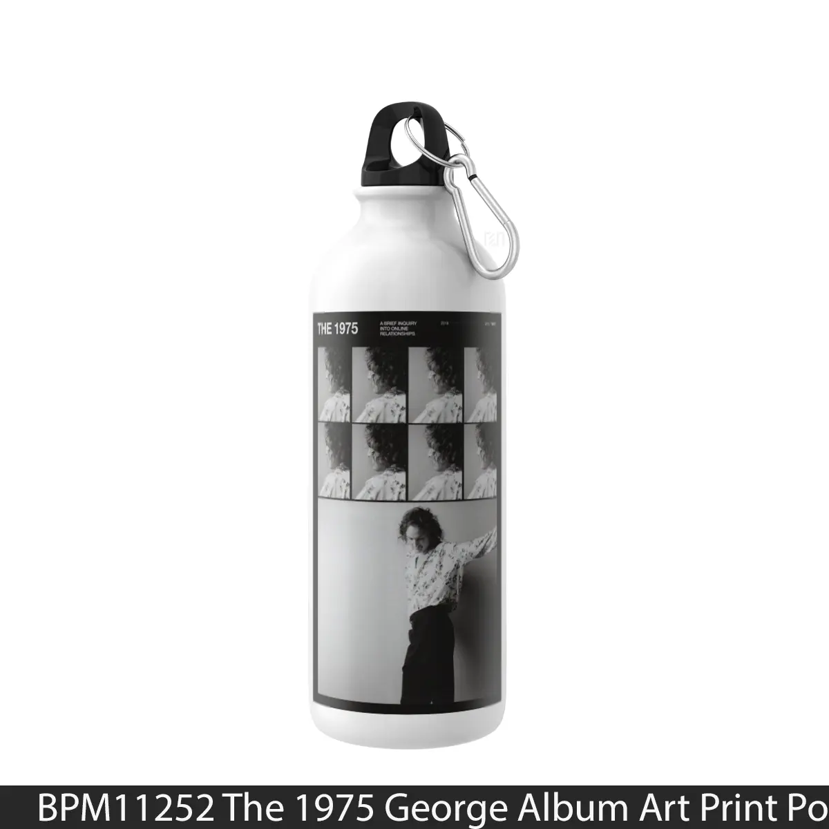Botol The 1975 George Album Art Print - Music Sport Bottle