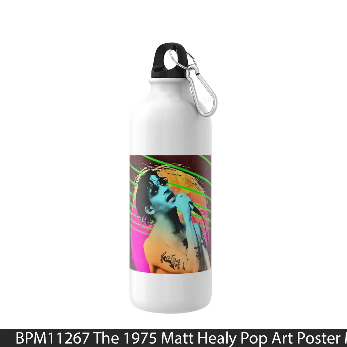Botol The 1975 Matt Healy Pop Art - Music Sport Bottle