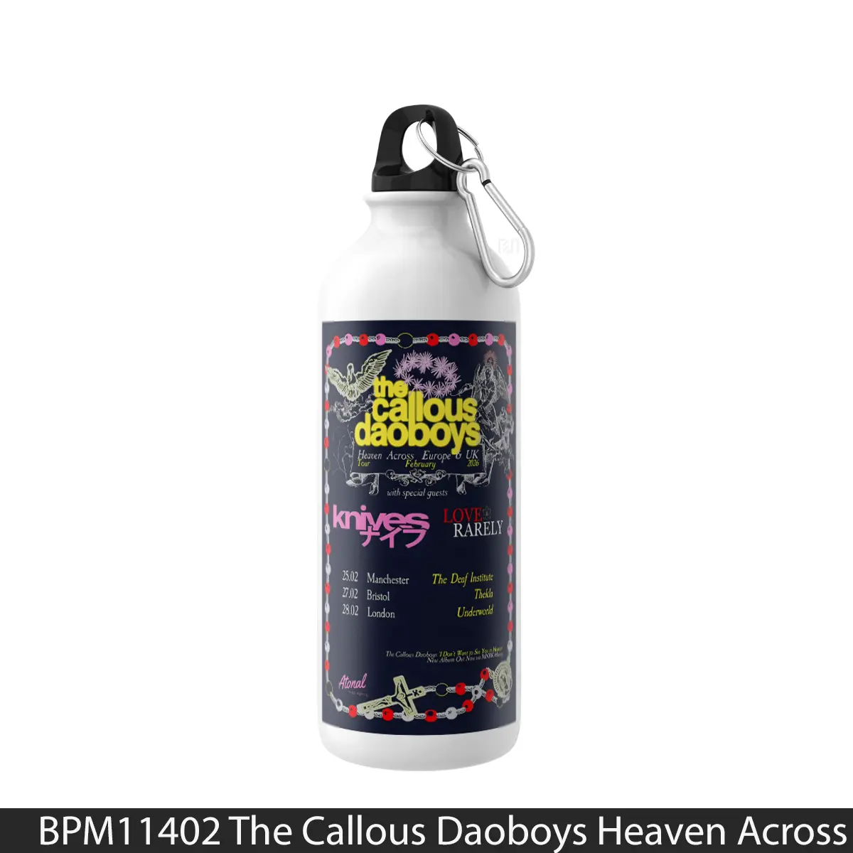 Botol The Callous Daoboys Heaven Across Uk Tour - Music Sport Bottle