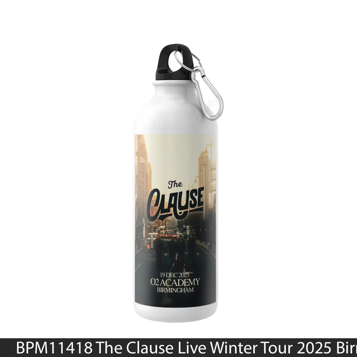 Botol The Clause Live Winter Tour 2025 Birmingham O2 Academy - Music Sport Bottle