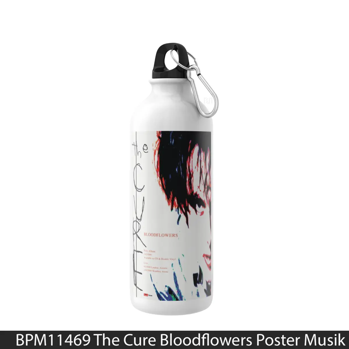 Botol The Cure Bloodflowers - Music Sport Bottle