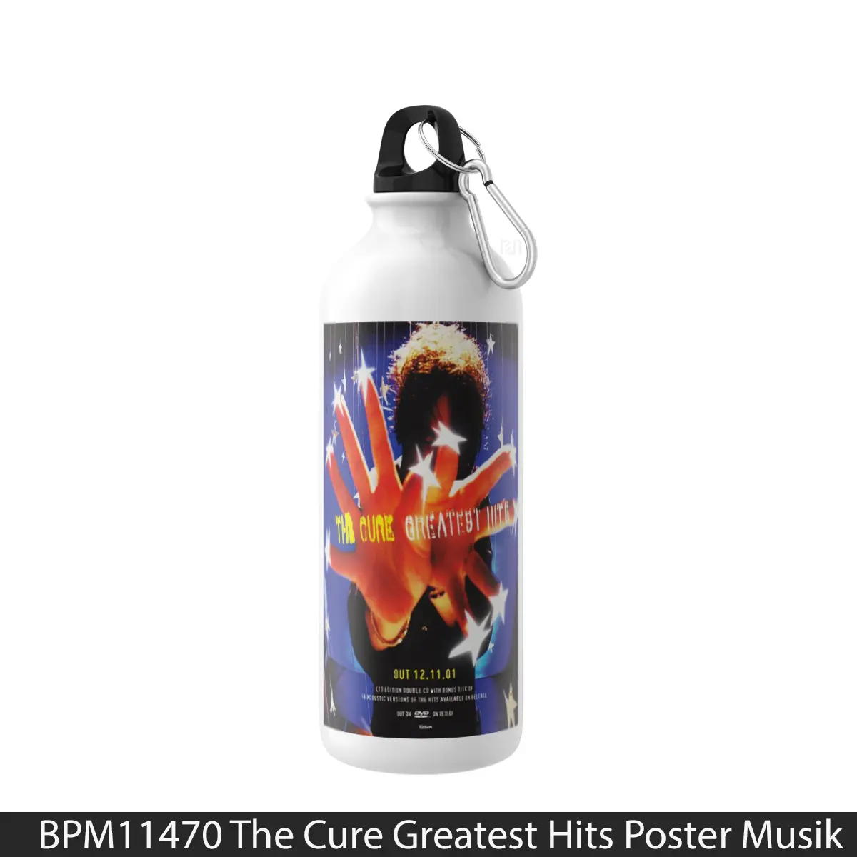 Botol The Cure Greatest Hits - Music Sport Bottle