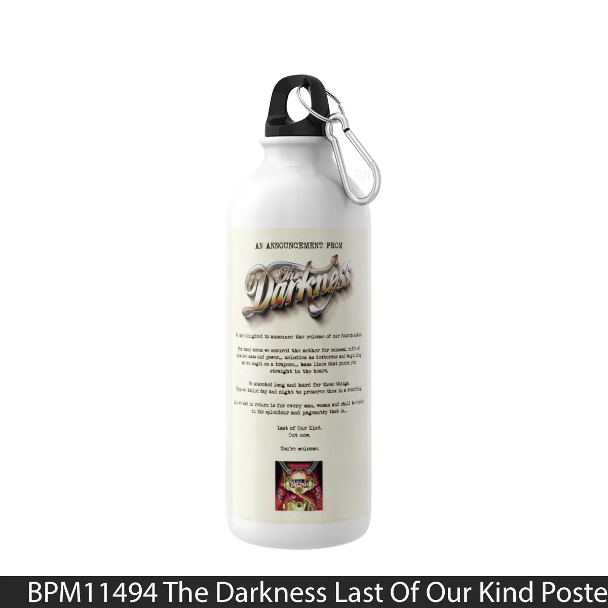 Botol The Darkness Last Of Our Kind - Music Sport Bottle