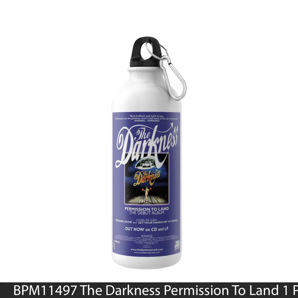 Botol The Darkness Permission To Land 1 - Music Sport Bottle