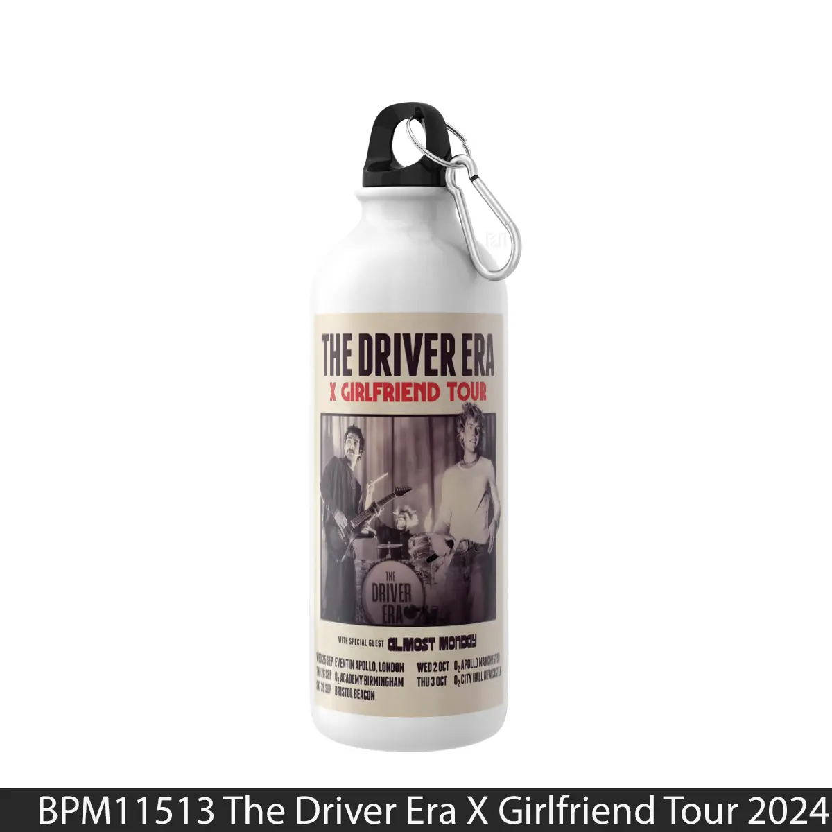 Botol The Driver Era X Girlfriend Tour 2024 Manchester - Music Sport Bottle