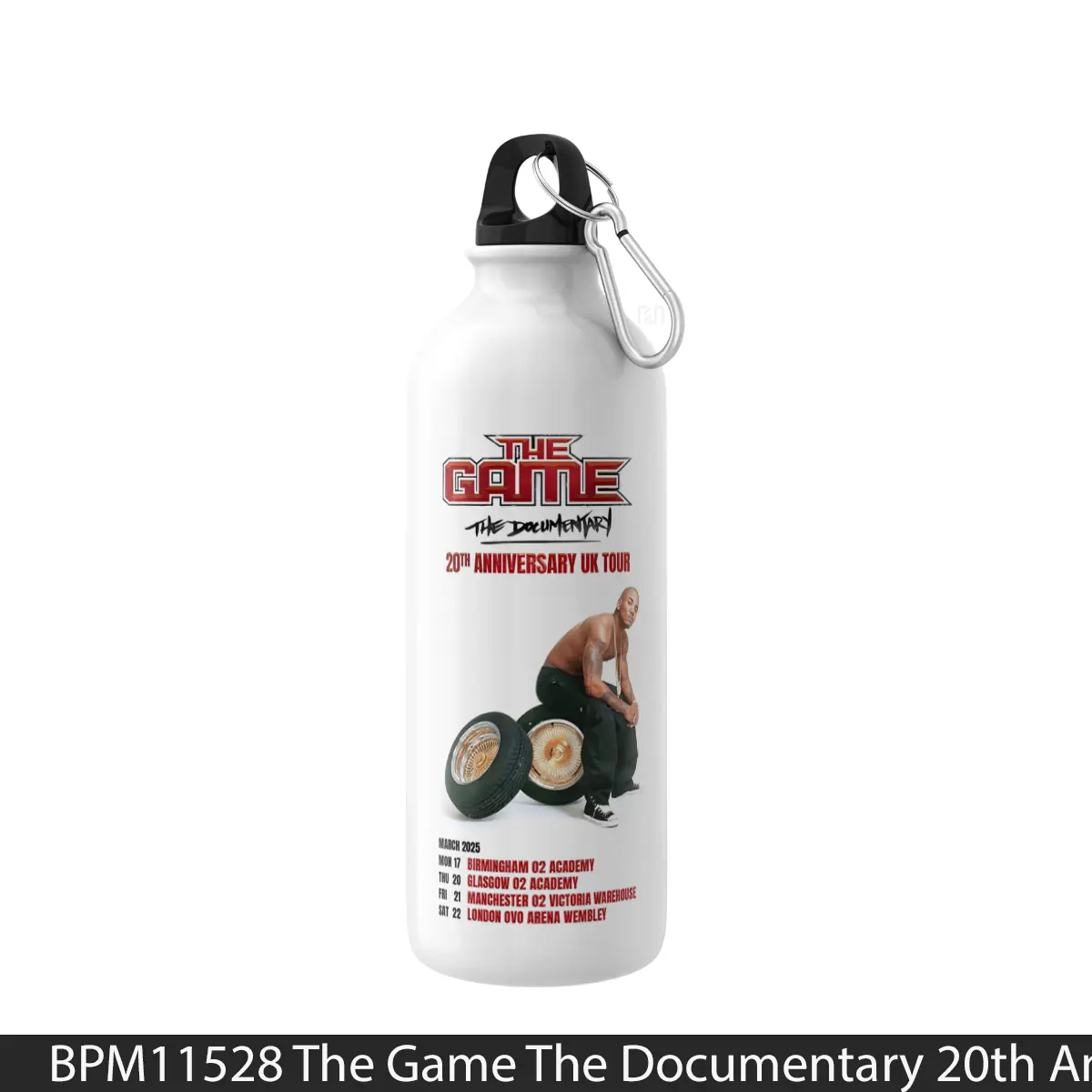 Botol The Game The Documentary 20Th Anniversary Uk Tour 2025 - Music Sport Bottle