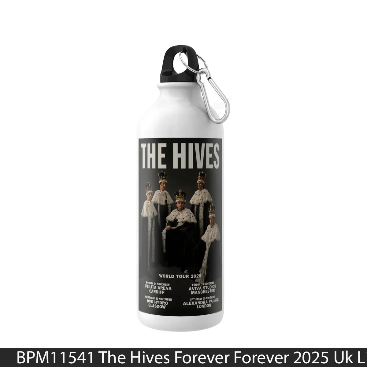 Botol The Hives Forever Forever 2025 Uk Live Tour - Music Sport Bottle