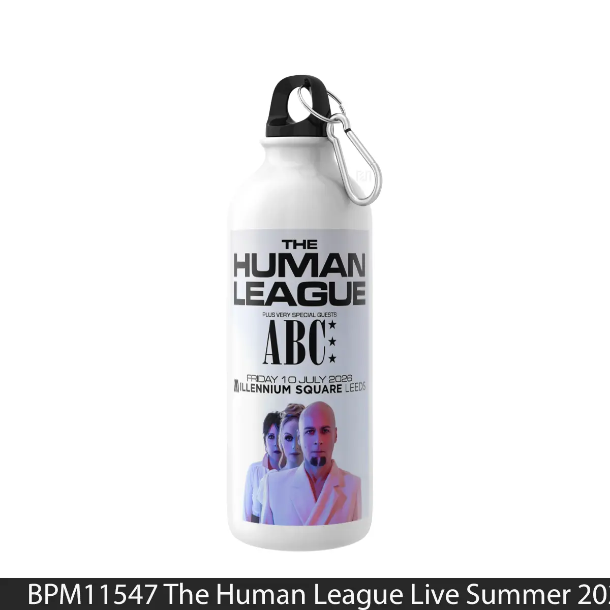 Botol The Human League Live Summer 2026 Uk Tour Leeds - Music Sport Bottle