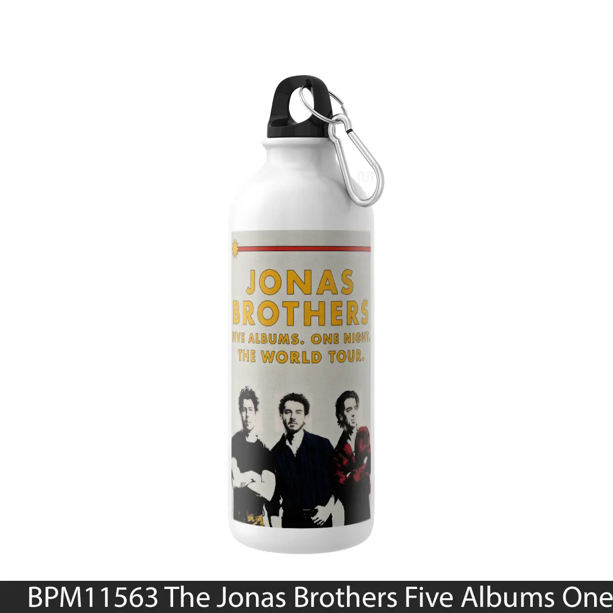 Botol The Jonas Brothers Five Albums One Night World Tour 2024 - Music Sport Bottle