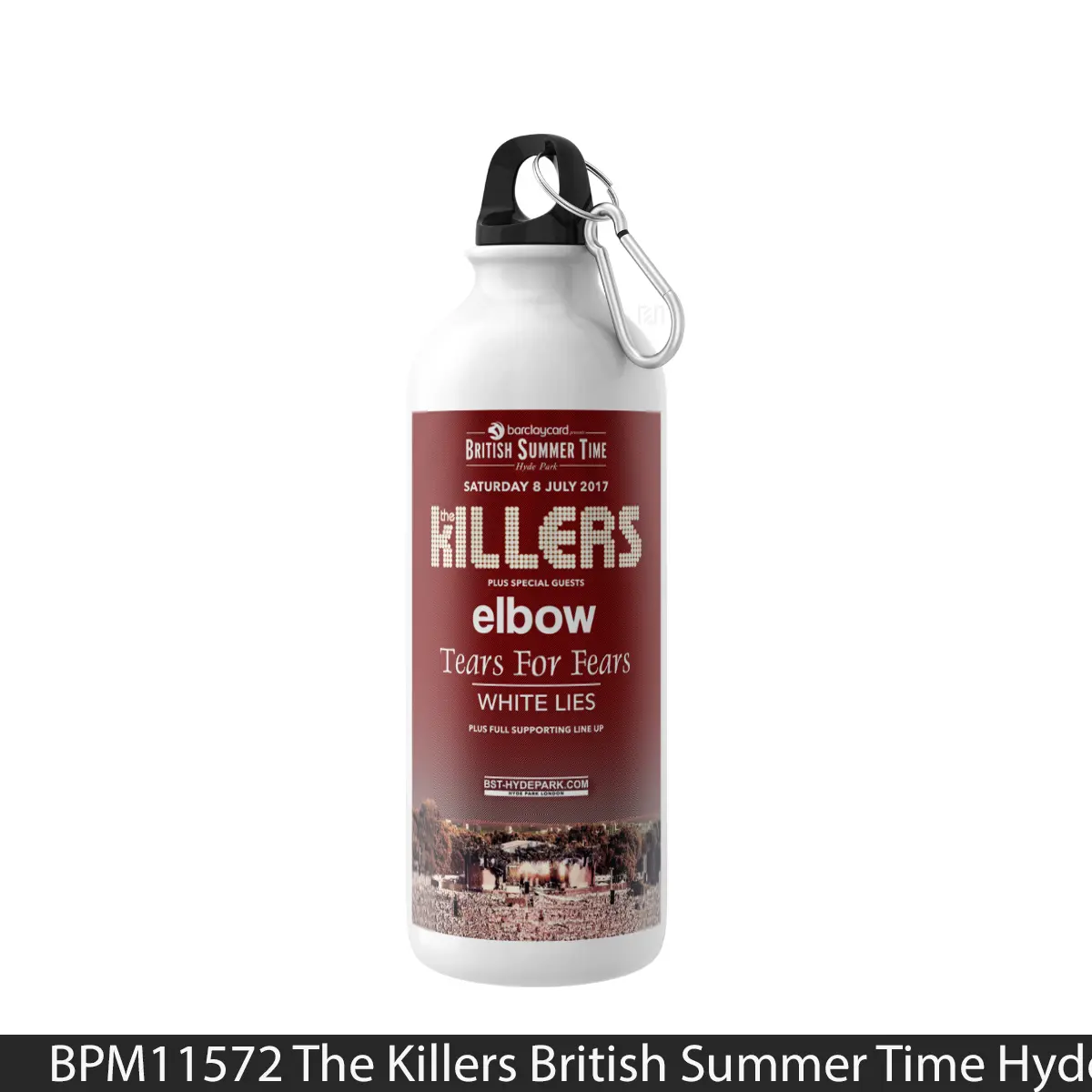 Botol The Killers British Summer Time Hyde Park - Music Sport Bottle