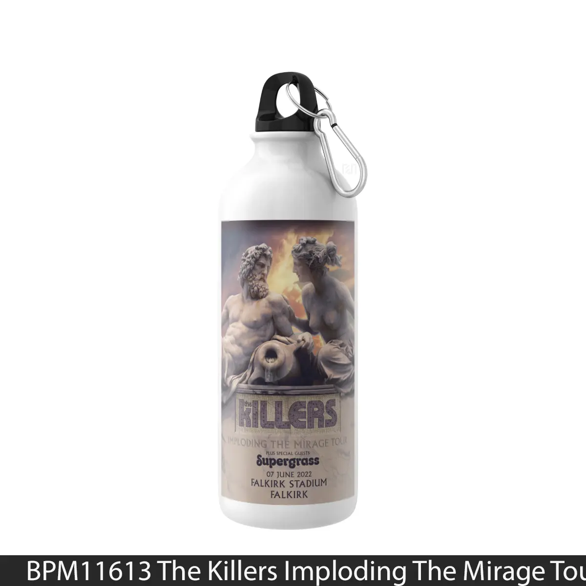 Botol The Killers Imploding The Mirage Tour 2022 Falkirk 1 - Music Sport Bottle