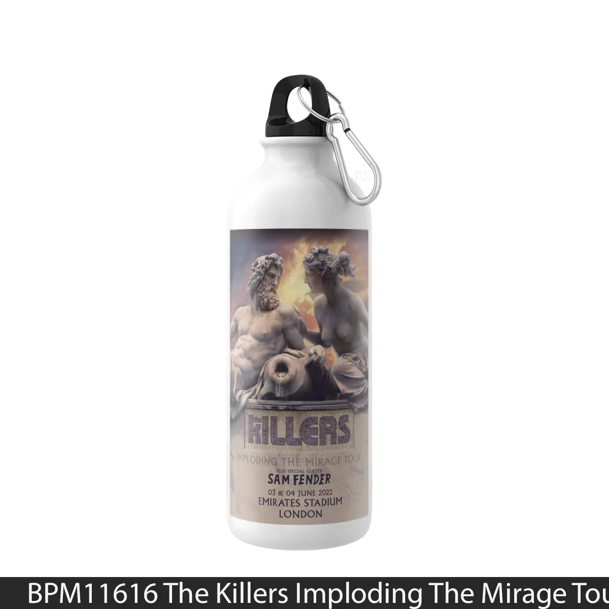 Botol The Killers Imploding The Mirage Tour 2022 London 1 - Music Sport Bottle
