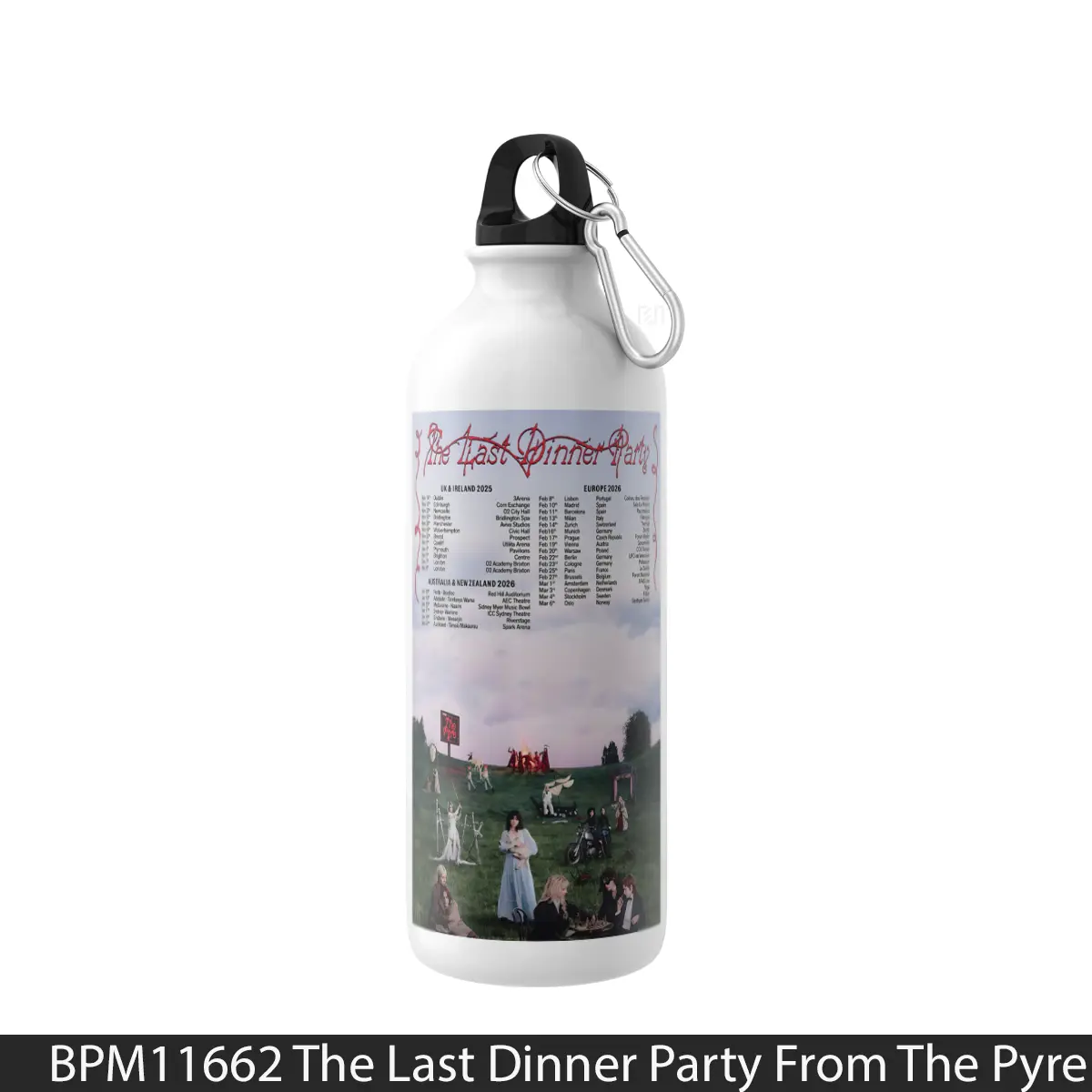 Botol The Last Dinner Party From The Pyre 2025 - Music Sport Bottle