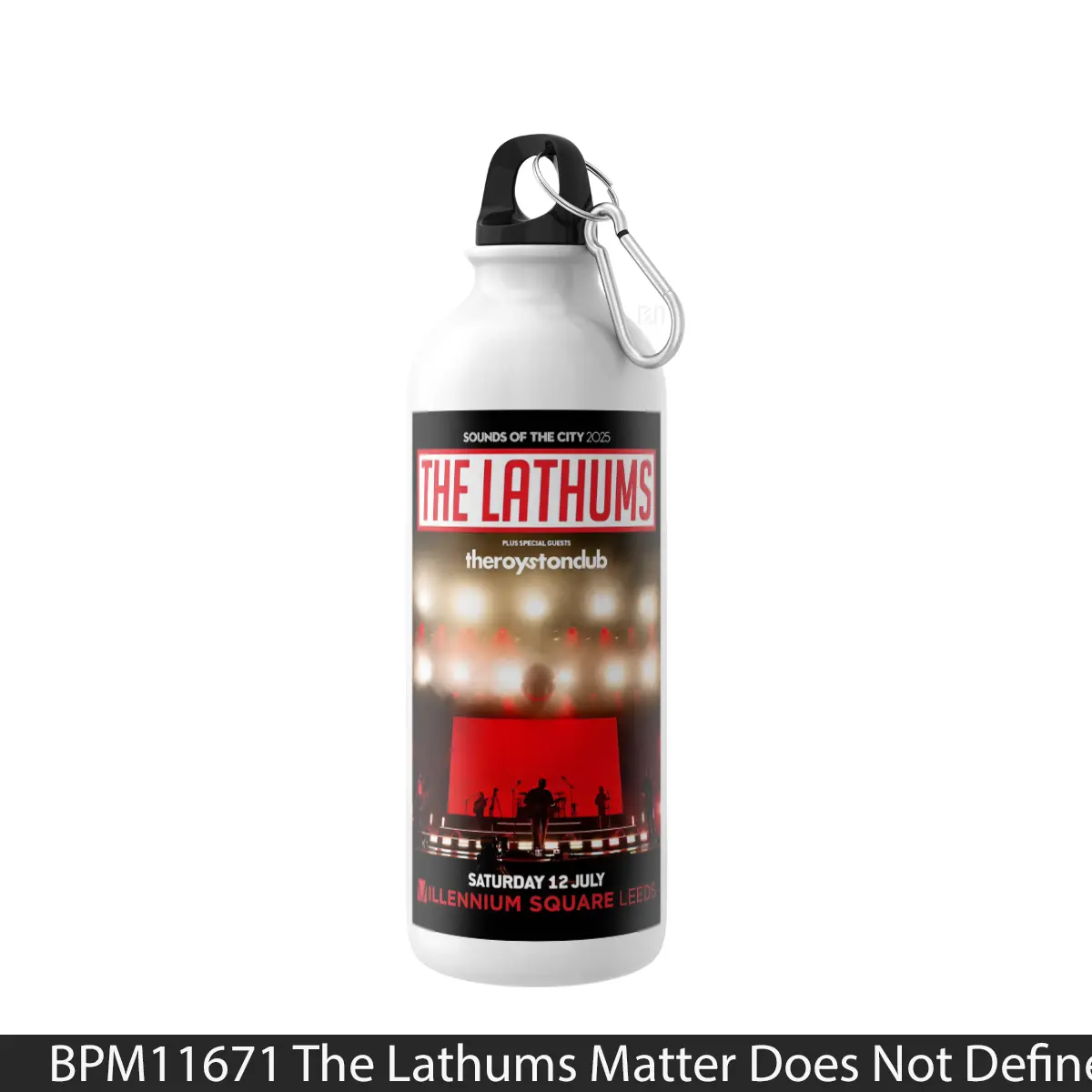 Botol The Lathums Matter Does Not Define 2025 Tour 1 - Music Sport Bottle