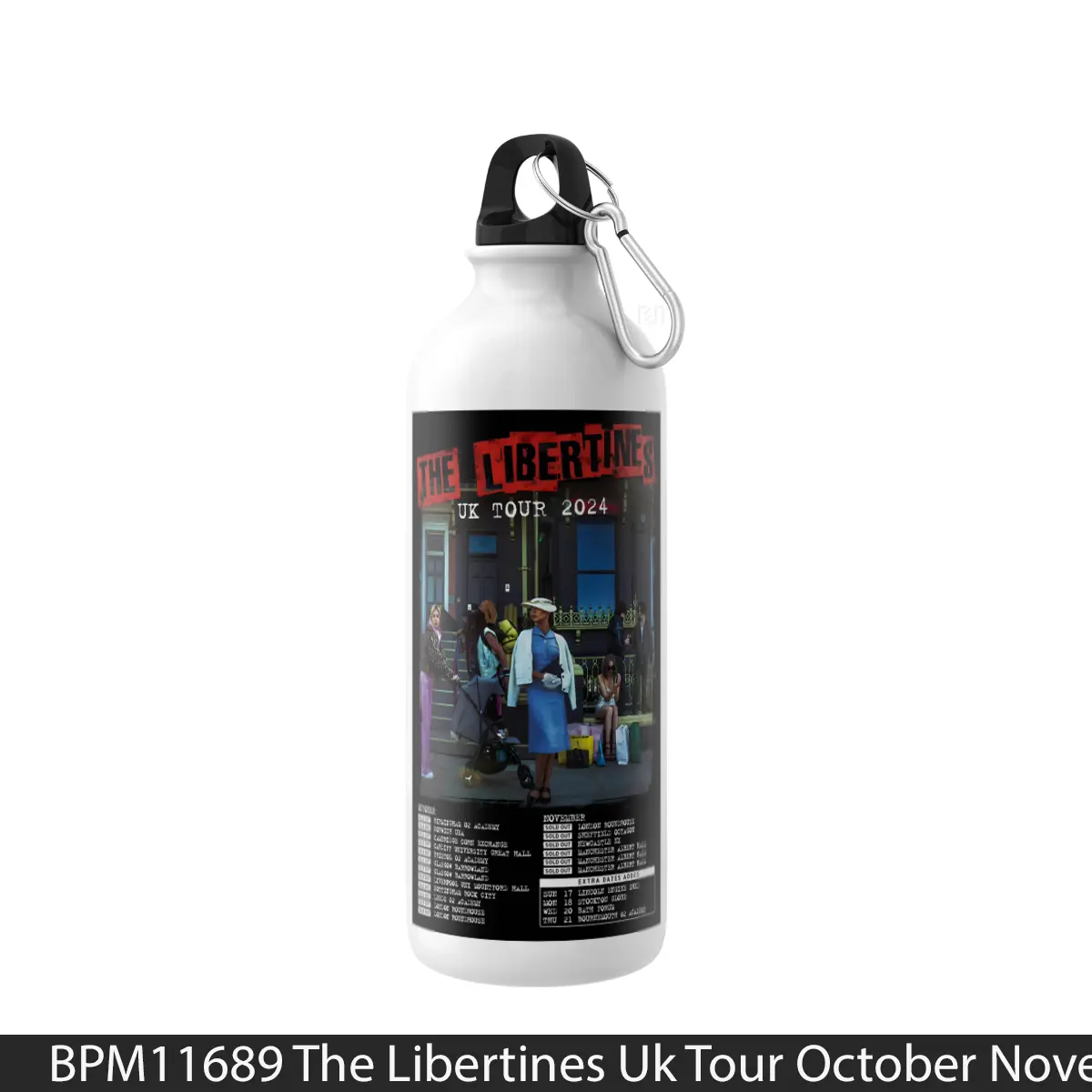 Botol The Libertines Uk Tour October November 2024 - Music Sport Bottle