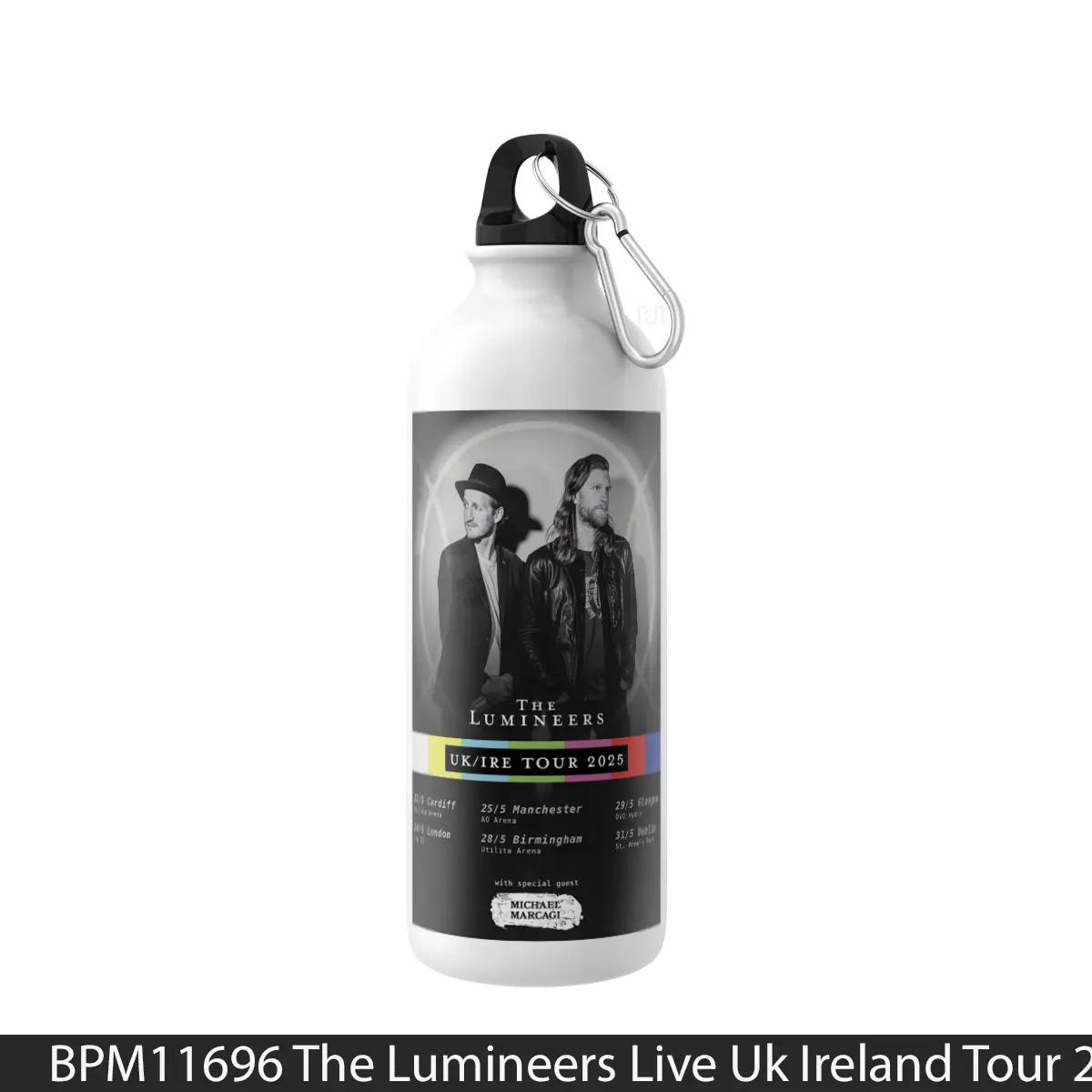 Botol The Lumineers Live Uk Ireland Tour 2025 - Music Sport Bottle