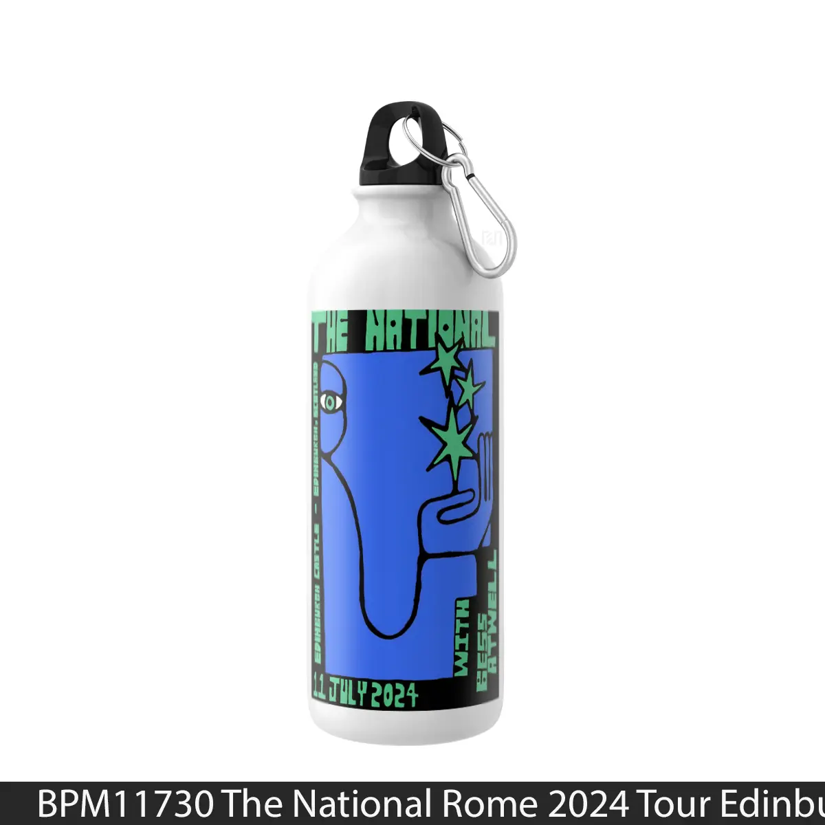 Botol The National Rome 2024 Tour Edinburgh Castle - Music Sport Bottle