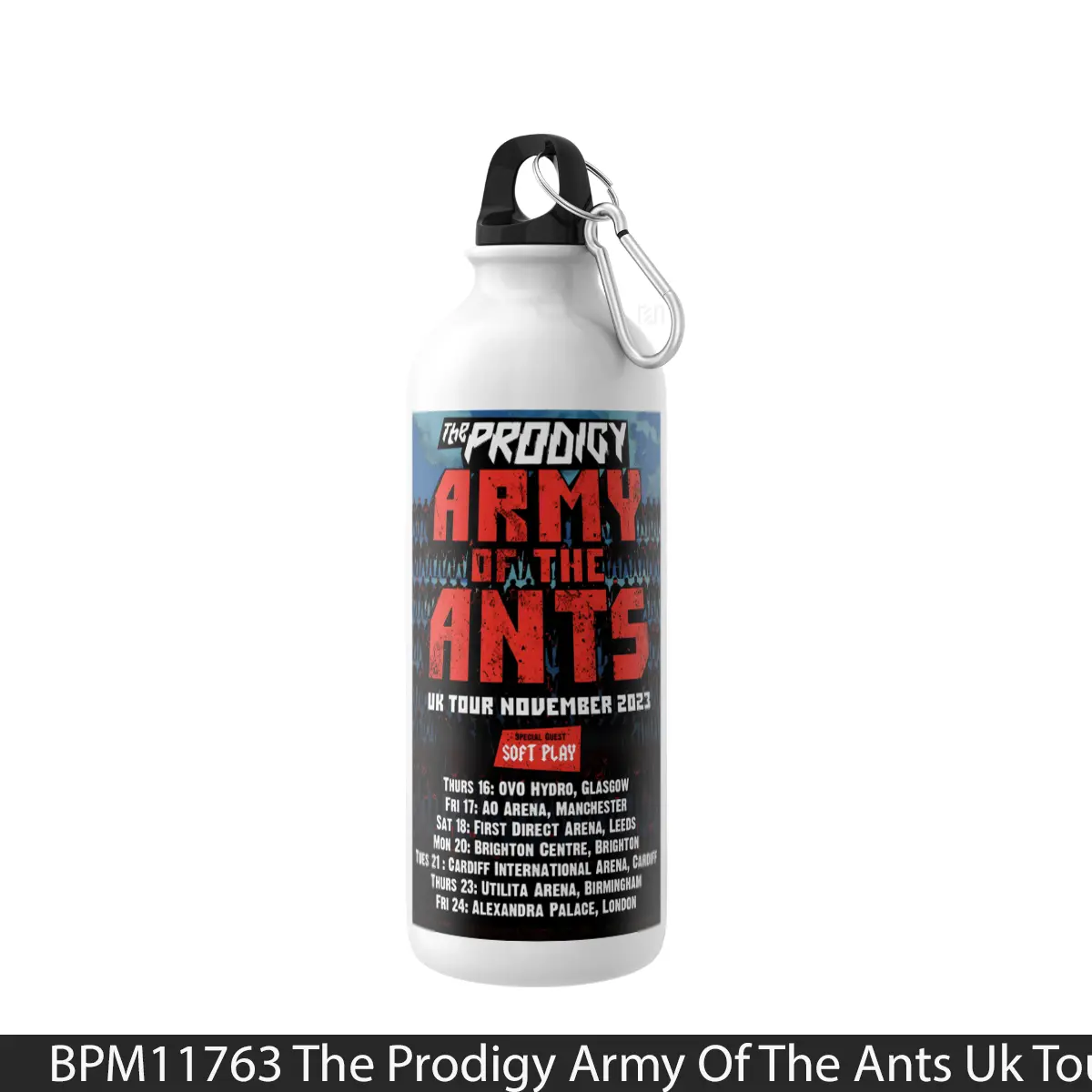 Botol The Prodigy Army Of The Ants Uk Tour 2023 - Music Sport Bottle