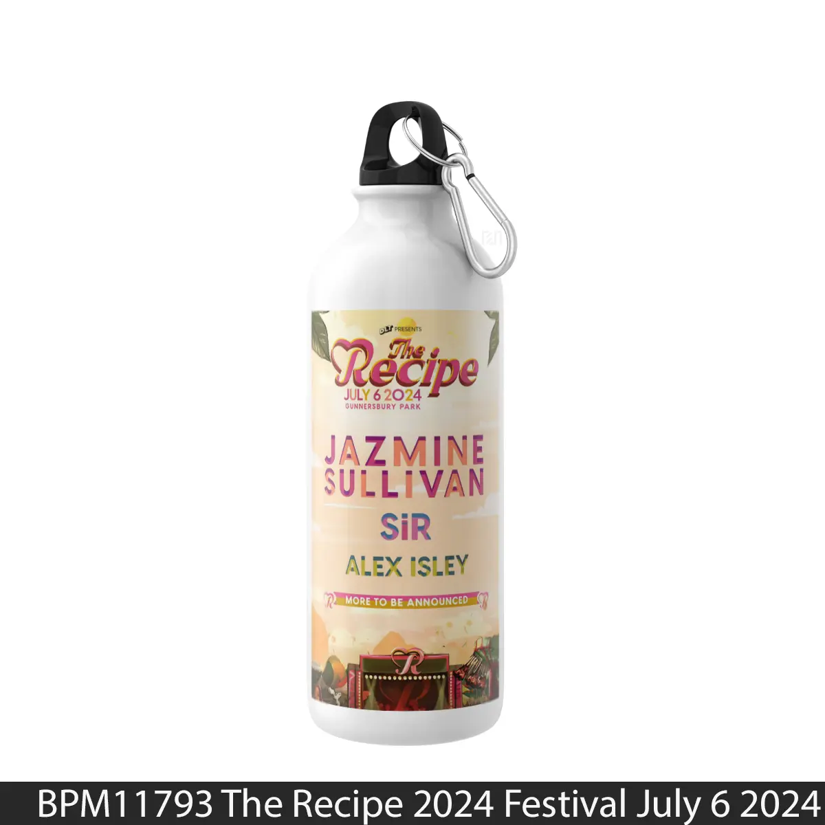 Botol The Recipe 2024 Festival July 6 2024 - Music Sport Bottle