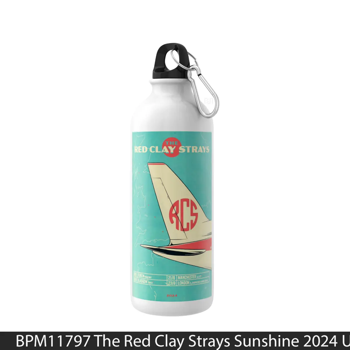 Botol The Red Clay Strays Sunshine 2024 Uk Ireland Tour - Music Sport Bottle