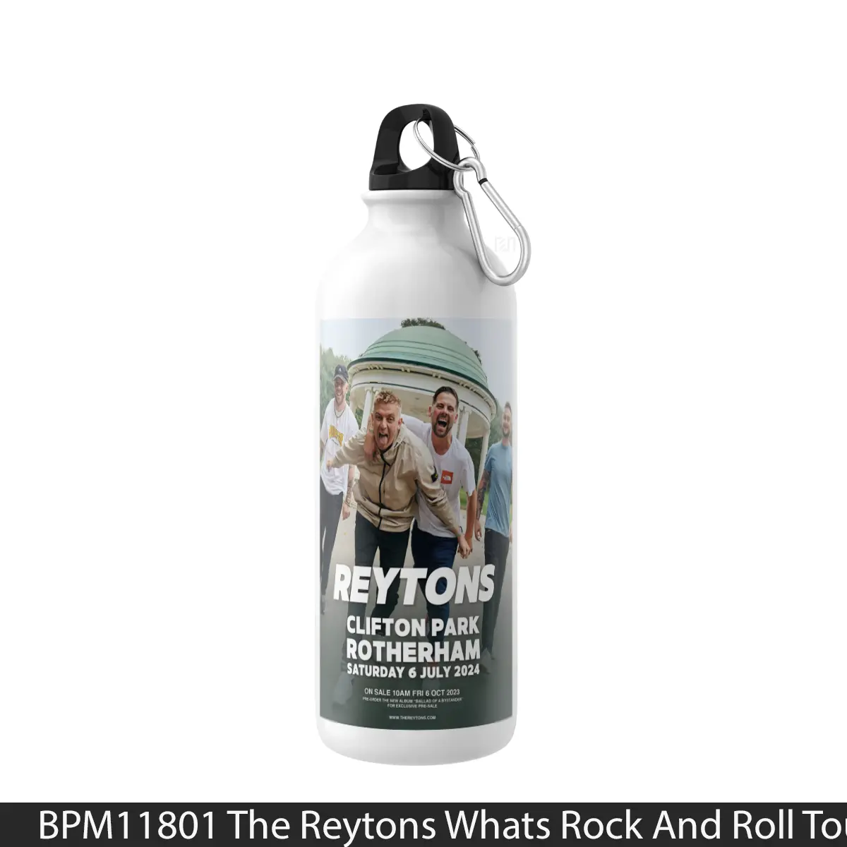 Botol The Reytons Whats Rock And Roll Tour 2024 Rotherham - Music Sport Bottle
