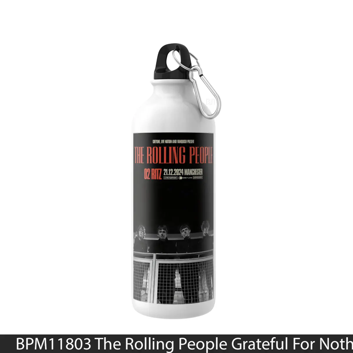 Botol The Rolling People Grateful For Nothing 2024 Uk To - Music Sport Bottle