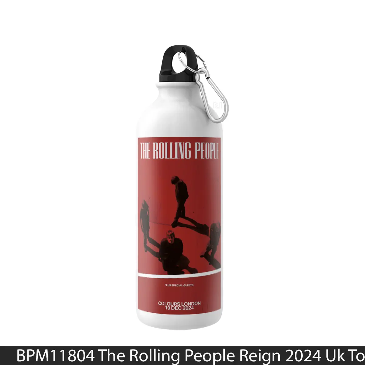 Botol The Rolling People Reign 2024 Uk Tour - Music Sport Bottle