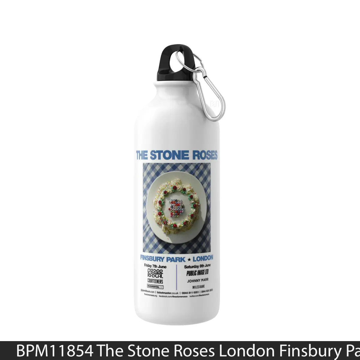 Botol The Stone Roses London Finsbury Park 7 8 June - Music Sport Bottle