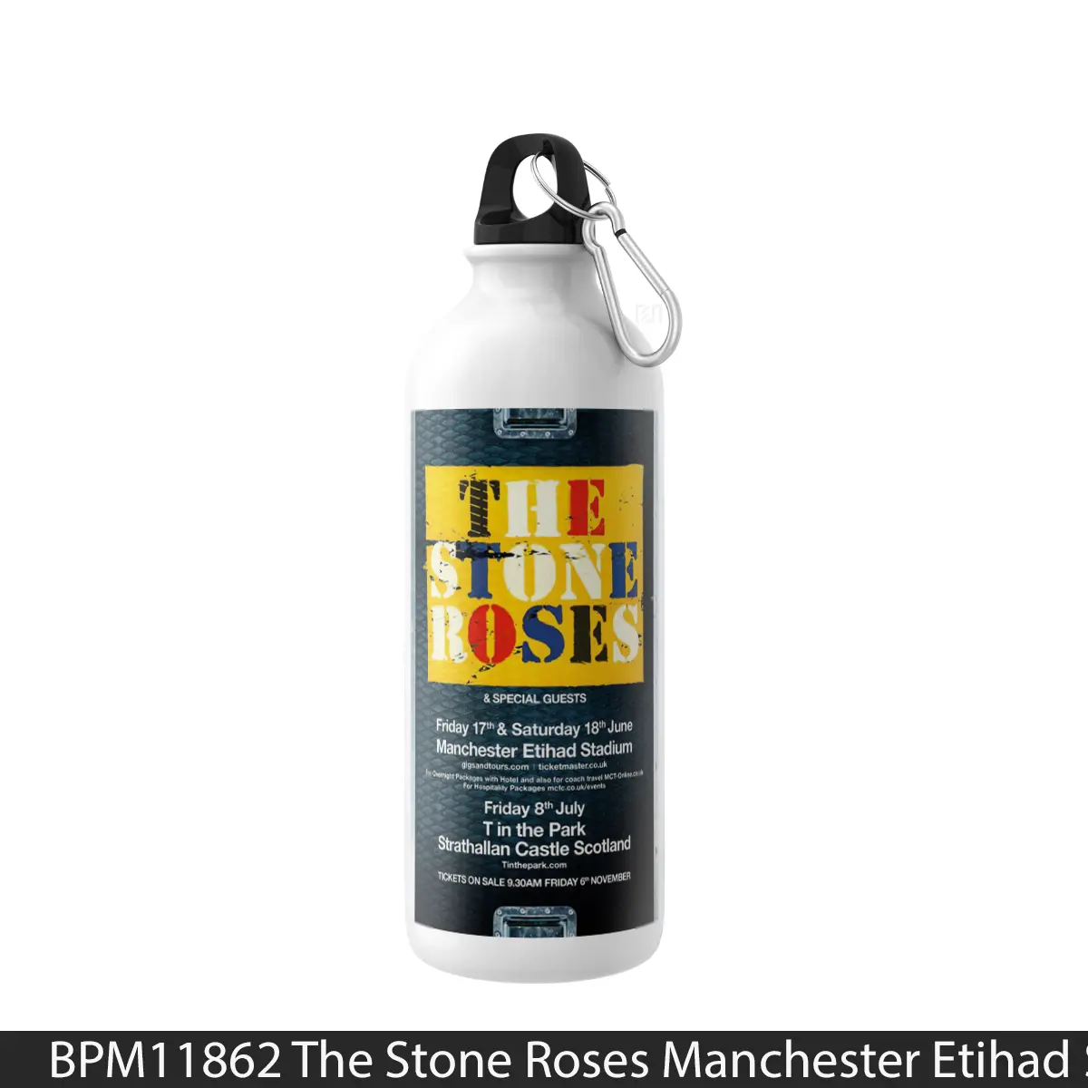 Botol The Stone Roses Manchester Etihad Stadium 2016 - Music Sport Bottle