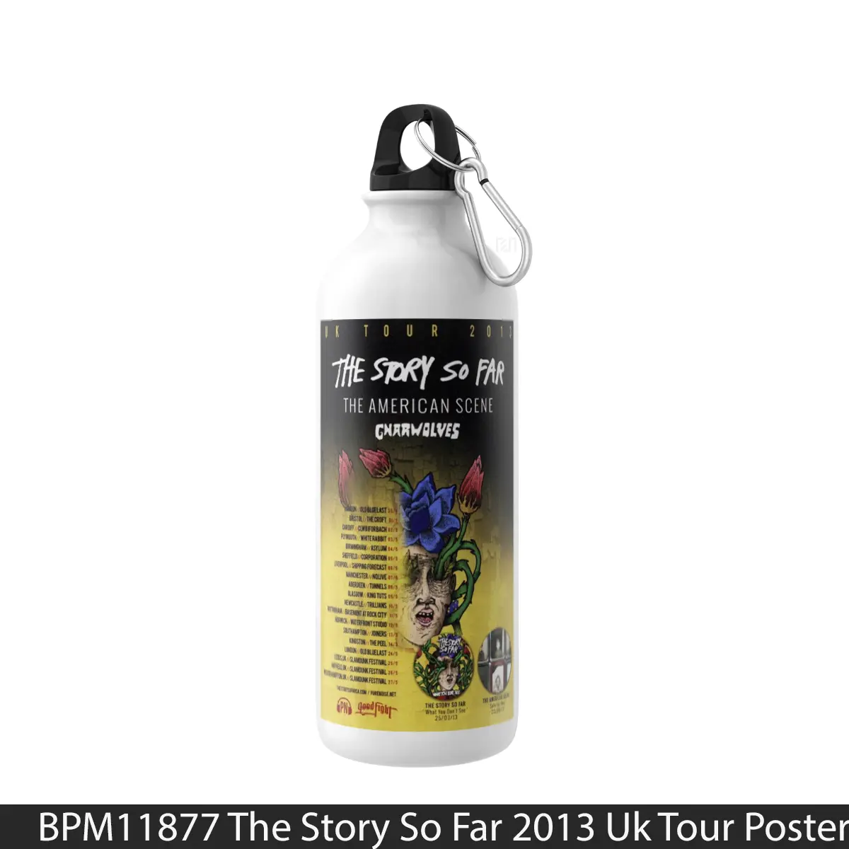 Botol The Story So Far 2013 Uk Tour - Music Sport Bottle