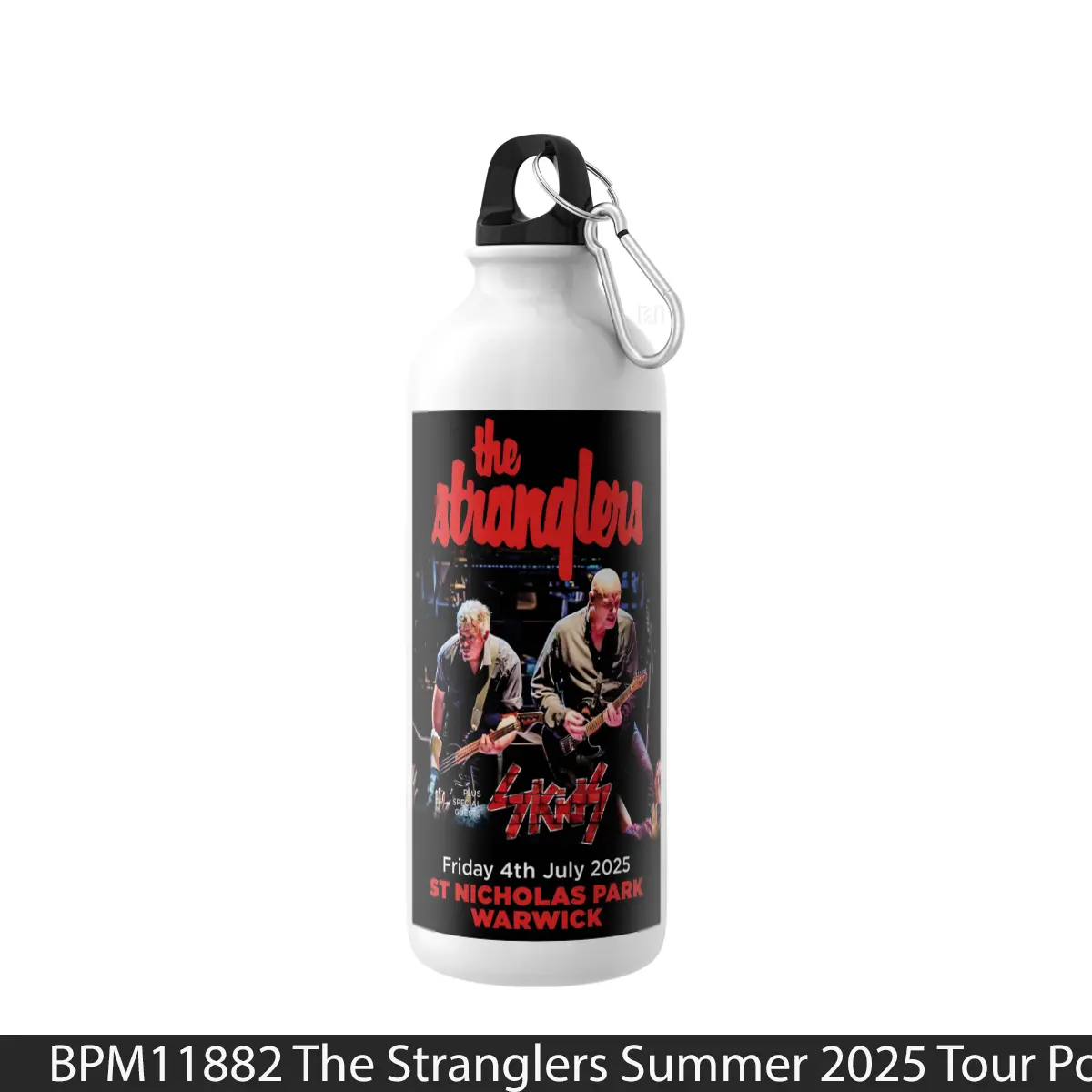 Botol The Stranglers Summer 2025 Tour - Music Sport Bottle