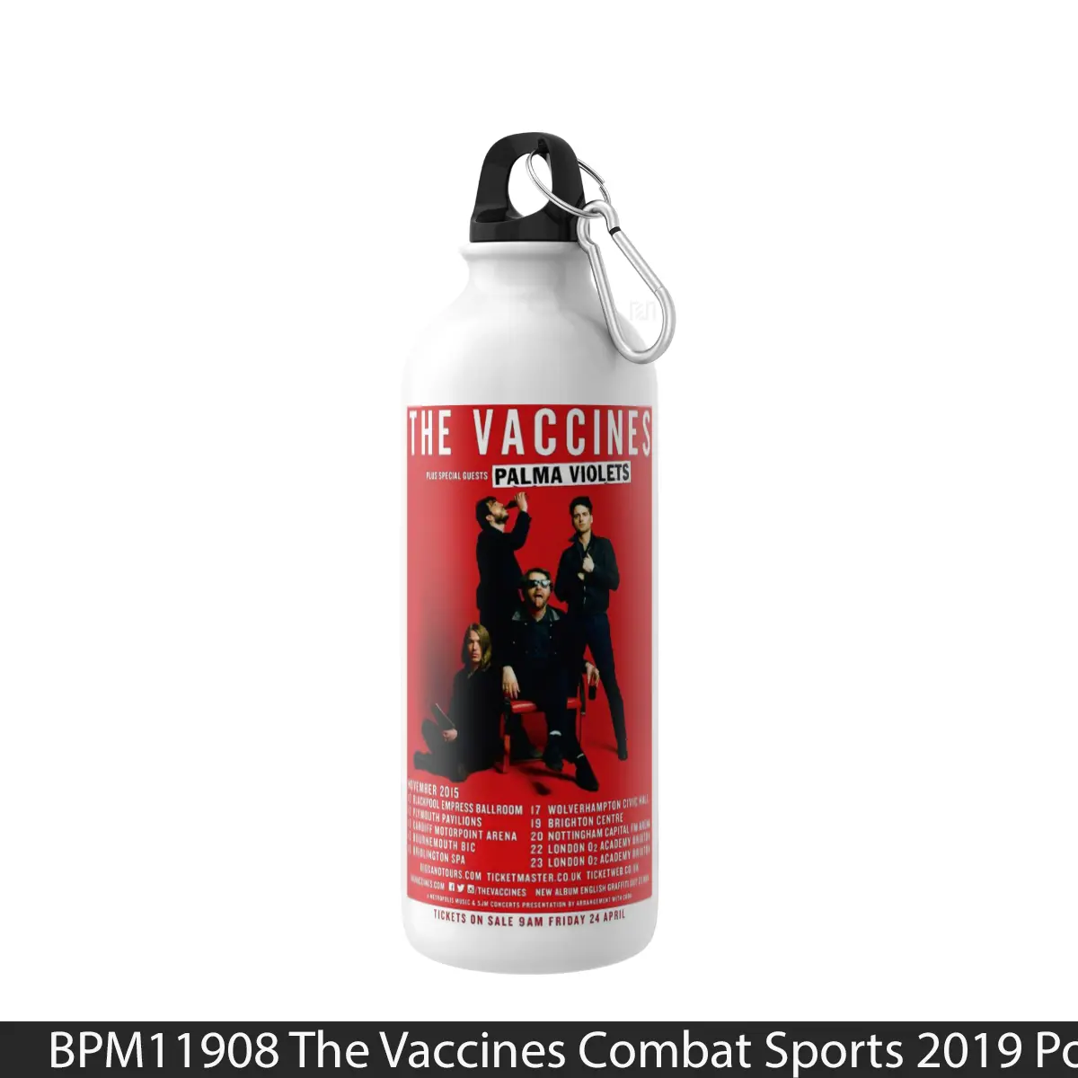 Botol The Vaccines Combat Sports 2019 - Music Sport Bottle