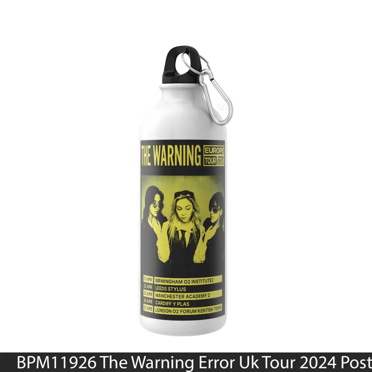 Botol The Warning Error Uk Tour 2024 - Music Sport Bottle