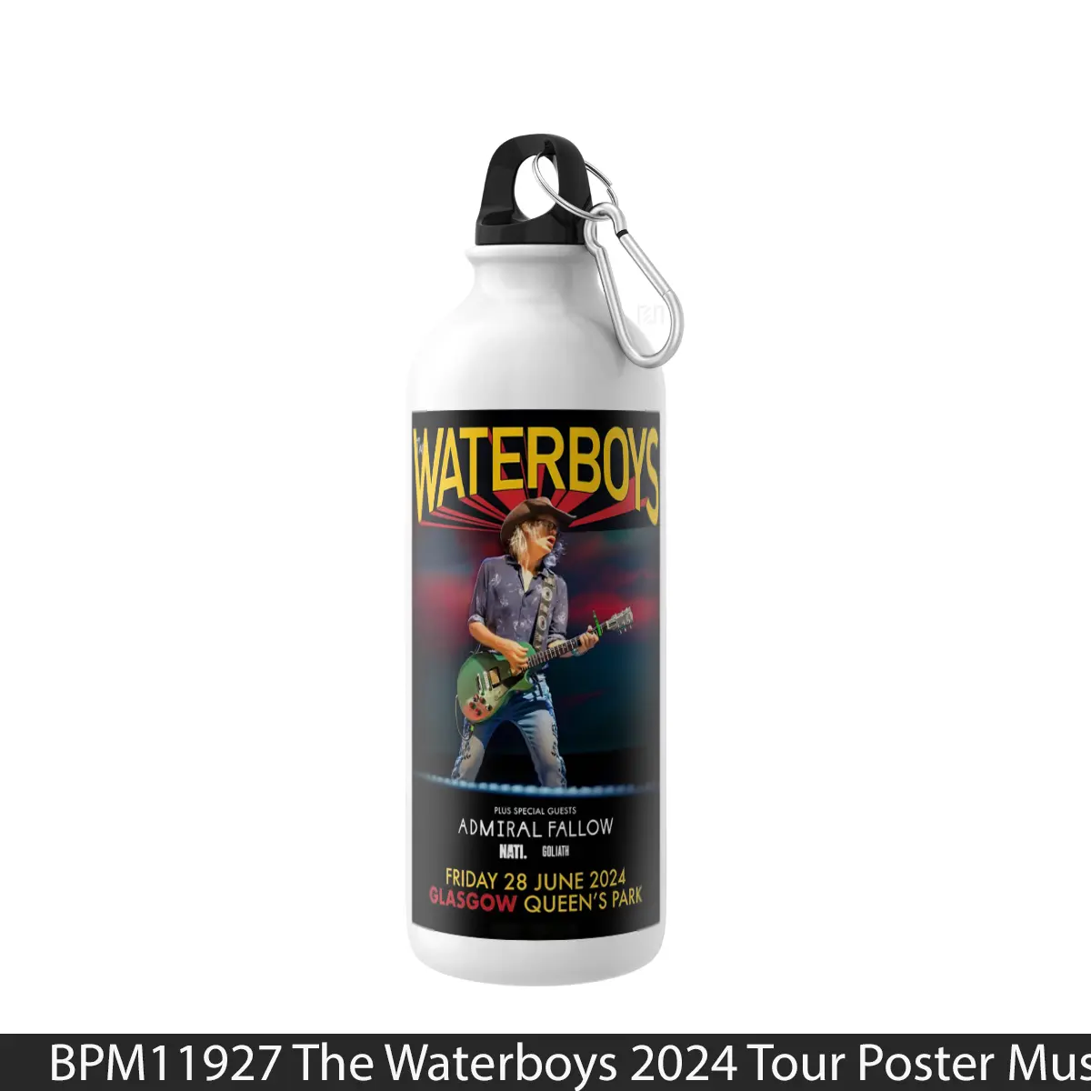 Botol The Waterboys 2024 Tour - Music Sport Bottle