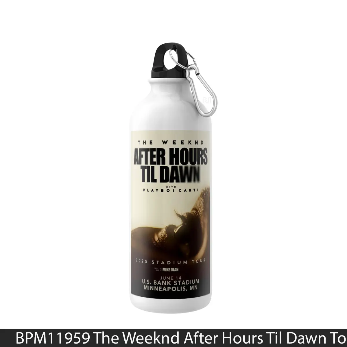 Botol The Weeknd After Hours Til Dawn Tour 2025 Minneapolis - Music Sport Bottle