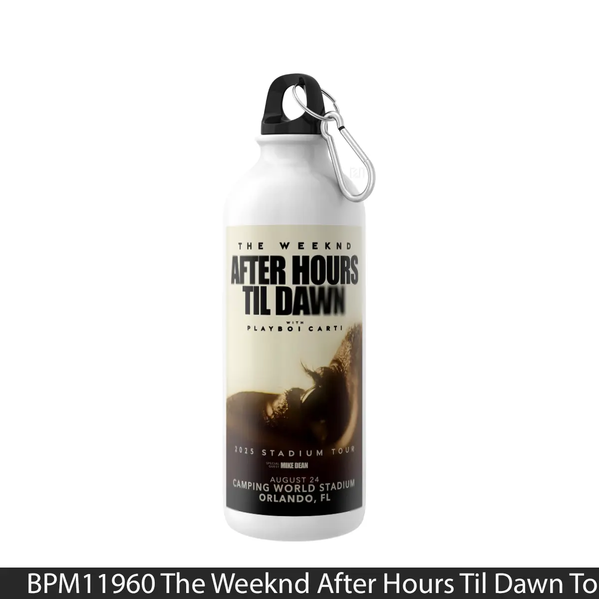 Botol The Weeknd After Hours Til Dawn Tour 2025 Orlando - Music Sport Bottle