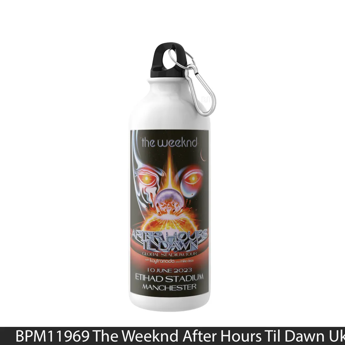 Botol The Weeknd After Hours Til Dawn Uk Tour 2023 Manchester Etihad Stadium - Music Sport Bottle